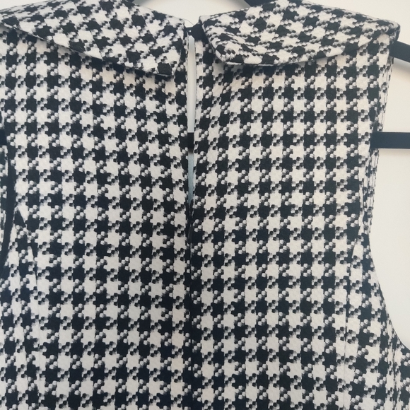 *Anthropologie Maeve Black & White Houndstooth Twofer Romper – NWT – 12 - Picture 5 of 11